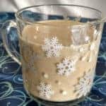 You can't go wrong with this easy to make keto eggnog. There is a max of 2 easy steps. It's creamy, just thick enough and most of all delicious!