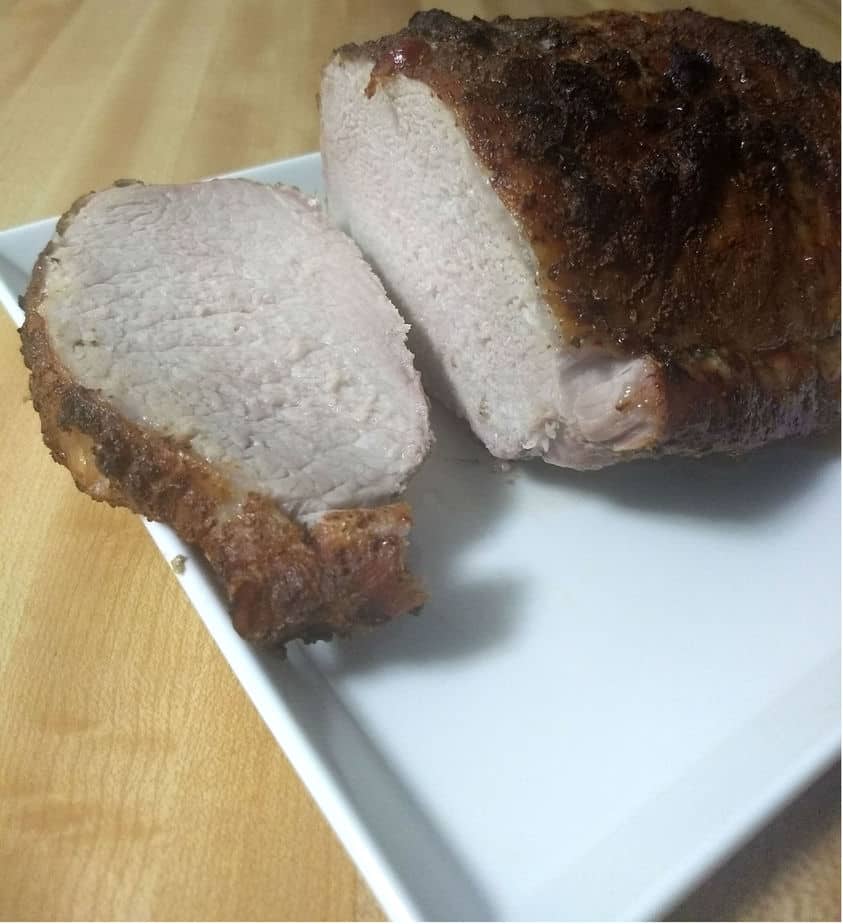 Rosemary Dijon Mustard Pork Loin Roast Keto Keuhn Nutrition