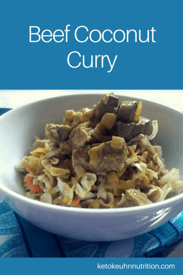 Beef Coconut Curry Keto Keuhn Nutrition
