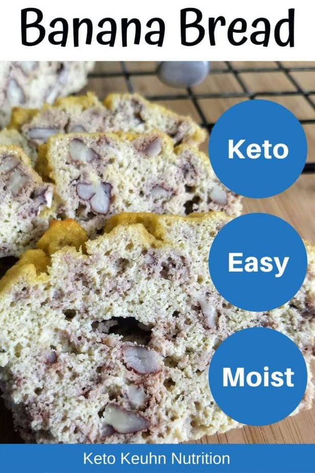 Keto Banana Bread with Coconut Flour Keto Keuhn Nutrition