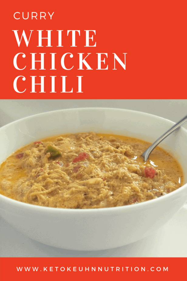 curry white chicken chili - Keto Pizza Soup