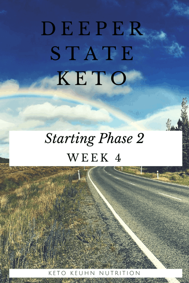 Deeper State Keto  Week Four - Deeper State Keto: Week Four