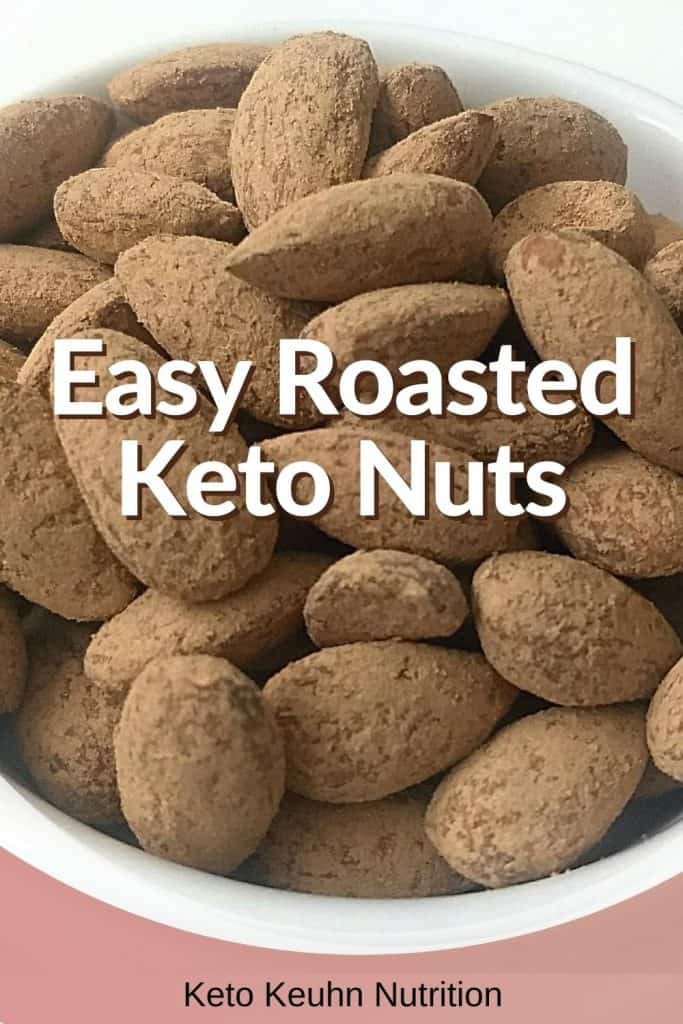 Keto Roasted Almonds Peanut Butter and Cocoa Keto Keuhn Nutrition