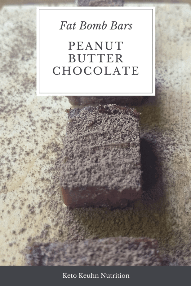 Creamy peanut butter chocolate fat bomb for your eating pleasure. This recipe uses 3-4 different main sources of fat to make it extra creamy and smooth.