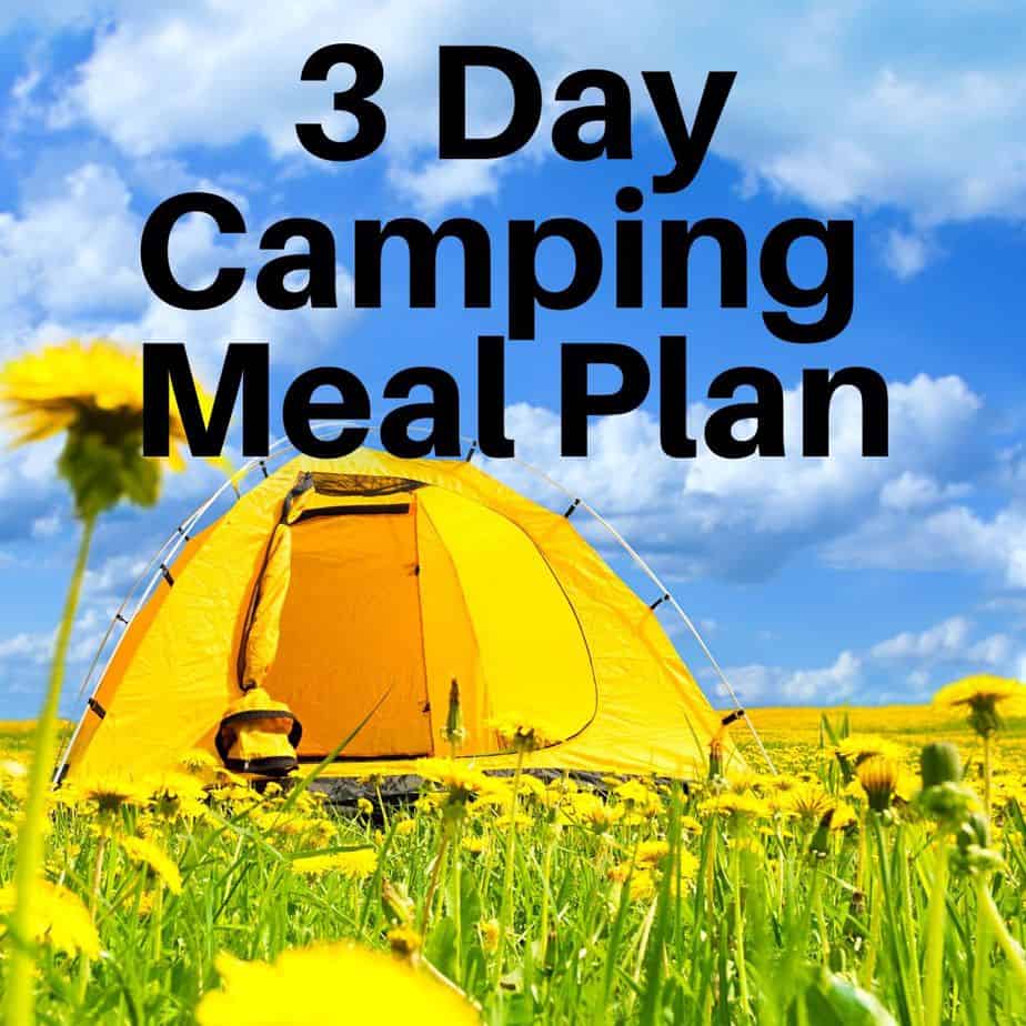 1200 1200 1 - 3 Day Keto Camping Meal Plan