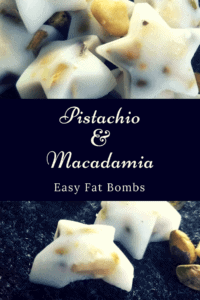 These Pistachio and Macadamia Fat Bombs are extremely easy to make and very tasty. There are only a few ingredients so clean up will also be easy.