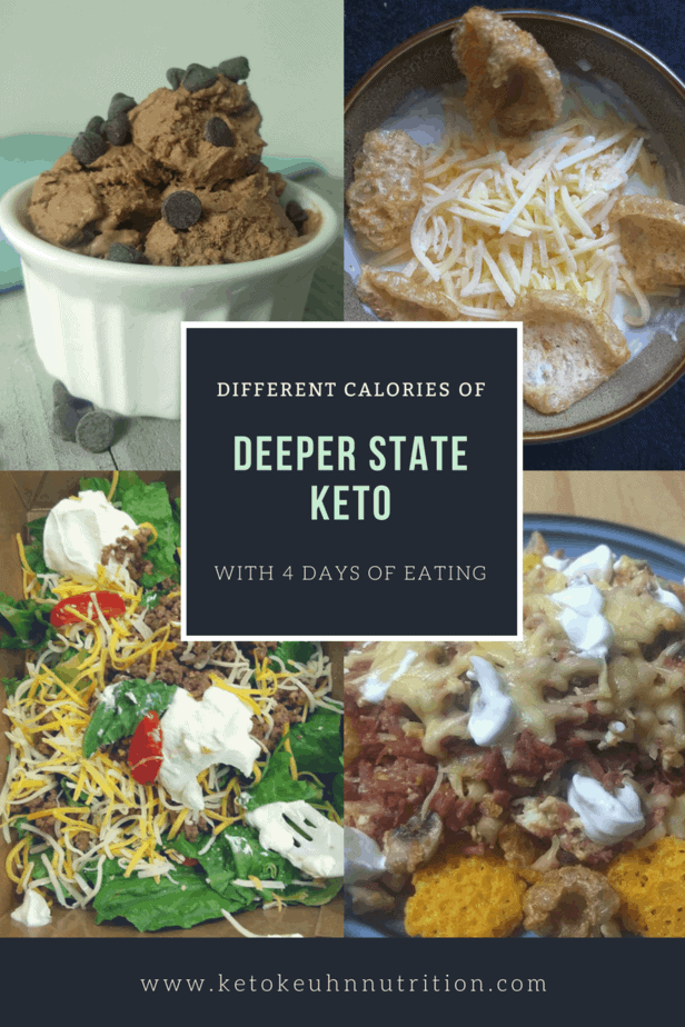 Here you will see some of my Deeper State Keto meals I had near the start, midway through and towards the end. Hope this is helpful to you all