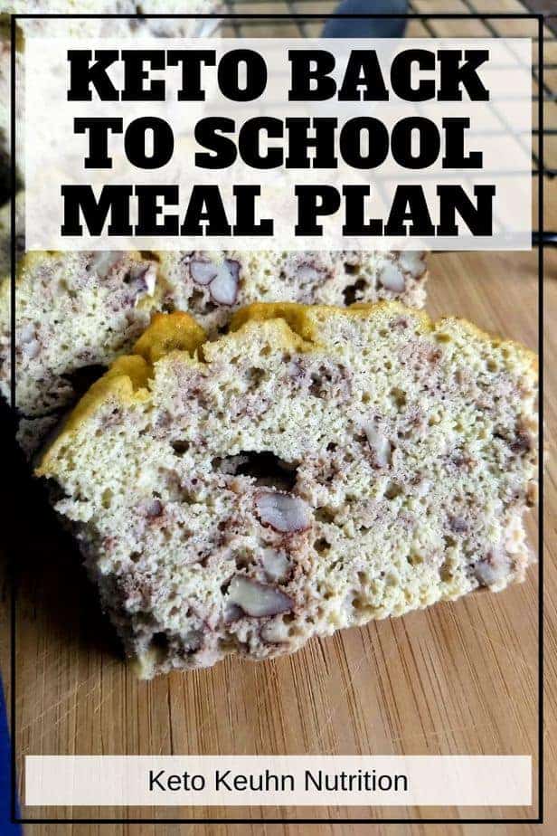 school meal plan2 - Back to School Keto Meal Plans