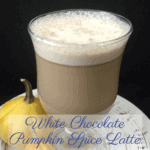 White Chocolate Pumpkin Spice Latte