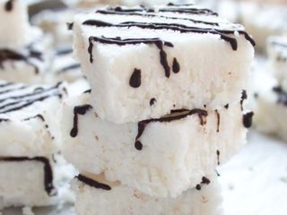 Keto Coconut Bars stacked 320x240 - Keto Mother's Day Dinner Recipes