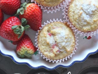 strawberry muffins pin 320x240 - Keto Mother's Day Dinner Recipes