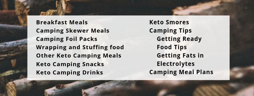 Keto Camping Meals and Tips keto camping meals and tips content 2 - Keto Camping Meals and Tips