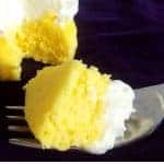 low carb keto lemon mug cake