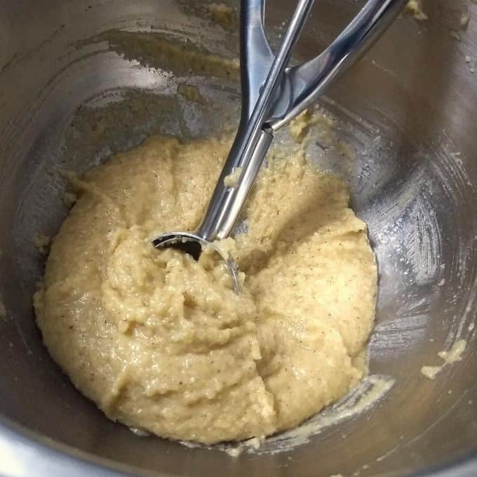 eggnog cookie batter