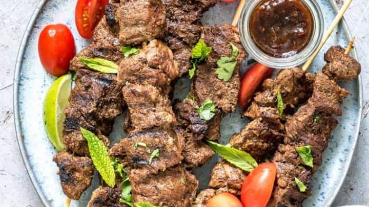 lamb kabobs 13 of 21 720x405 - 20 Keto Camping Recipes