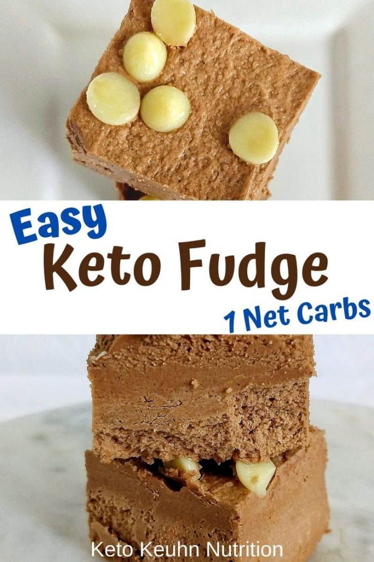 new fudge pin 735x1103 - Easy Chocolate Keto Fudge