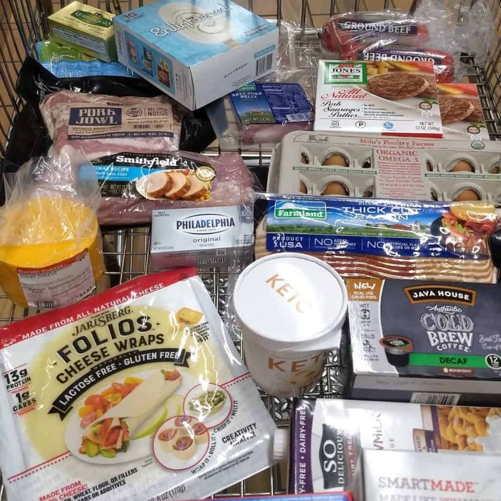 Keto Grocery Haul from Woodmans 1024x1024 - What to Buy for Keto at Woodman's Grocery Store