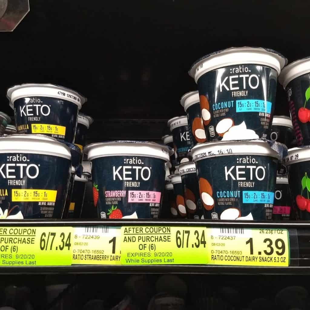 Keto Yogurt 1024x1024 - What to Buy for Keto at Woodman's Grocery Store