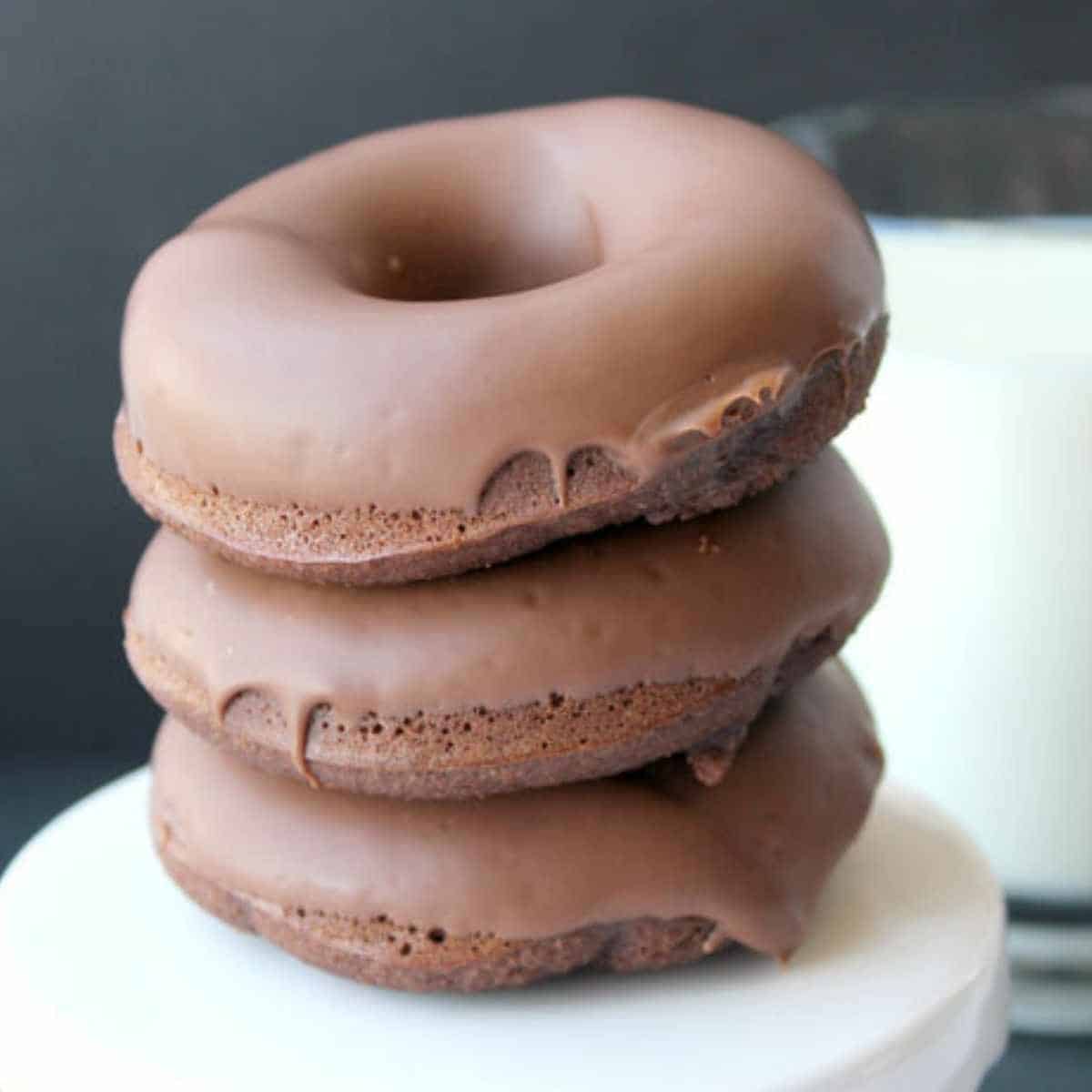 chocolate donuts