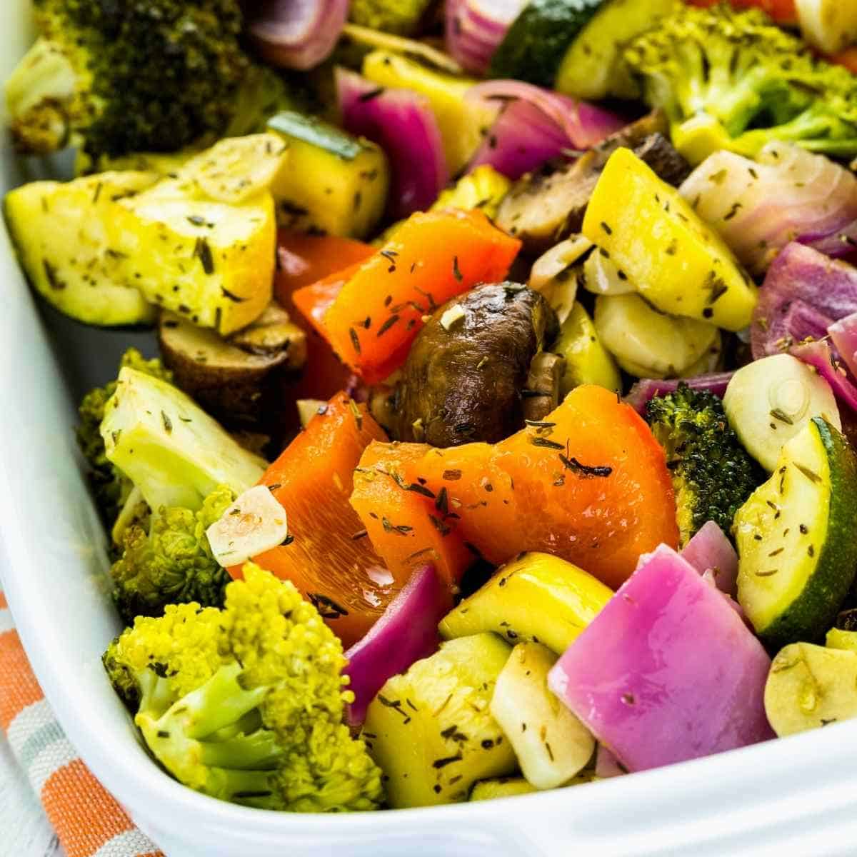 roasted veggetables - Best Keto Foods For Diarrhea & What to Avoid