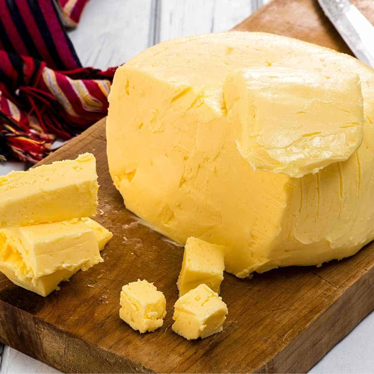 ball of butter with pieces - Eating Sticks of Butter on Keto: A Nutritionist and a Dr. Way In