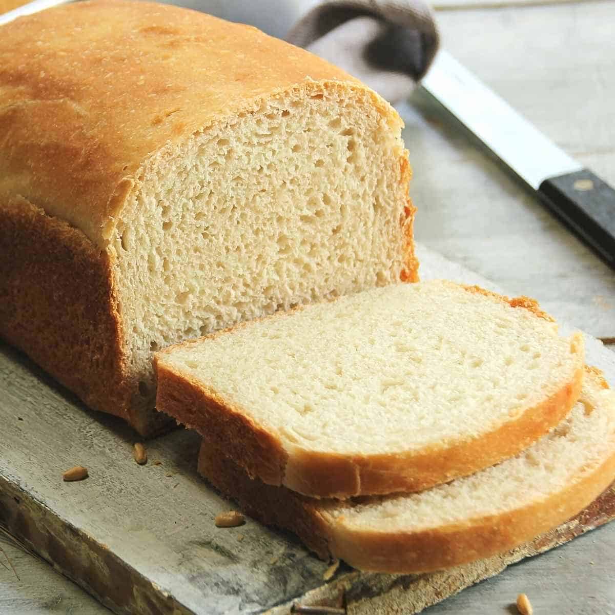 sliced bread loaf - How to Get Rid of the Eggy Taste in Keto Bread