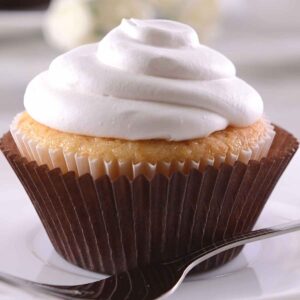 frosting on cupcake 300x300 - How to Make Keto Frosting without Cream Cheese & Powdered Sugar