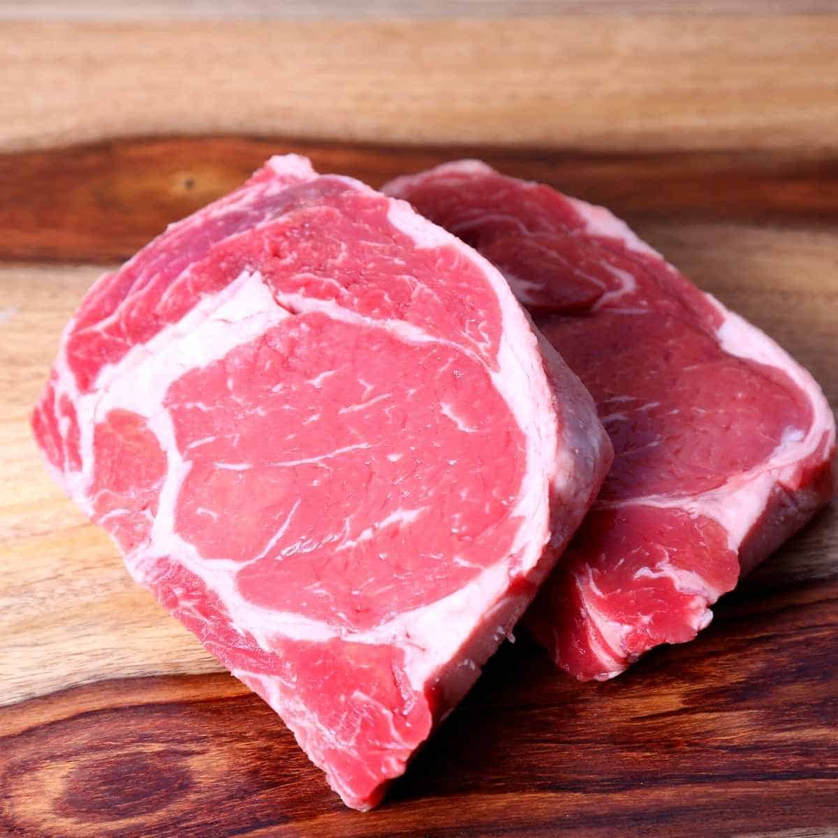 raw steak - How to Eat Less Protein on Keto