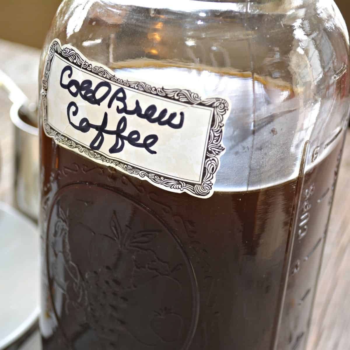 cold brew coffee in a jar - Sugar-Free & Keto Vanilla Sweet Cream Cold Brew: Ultimate Guide