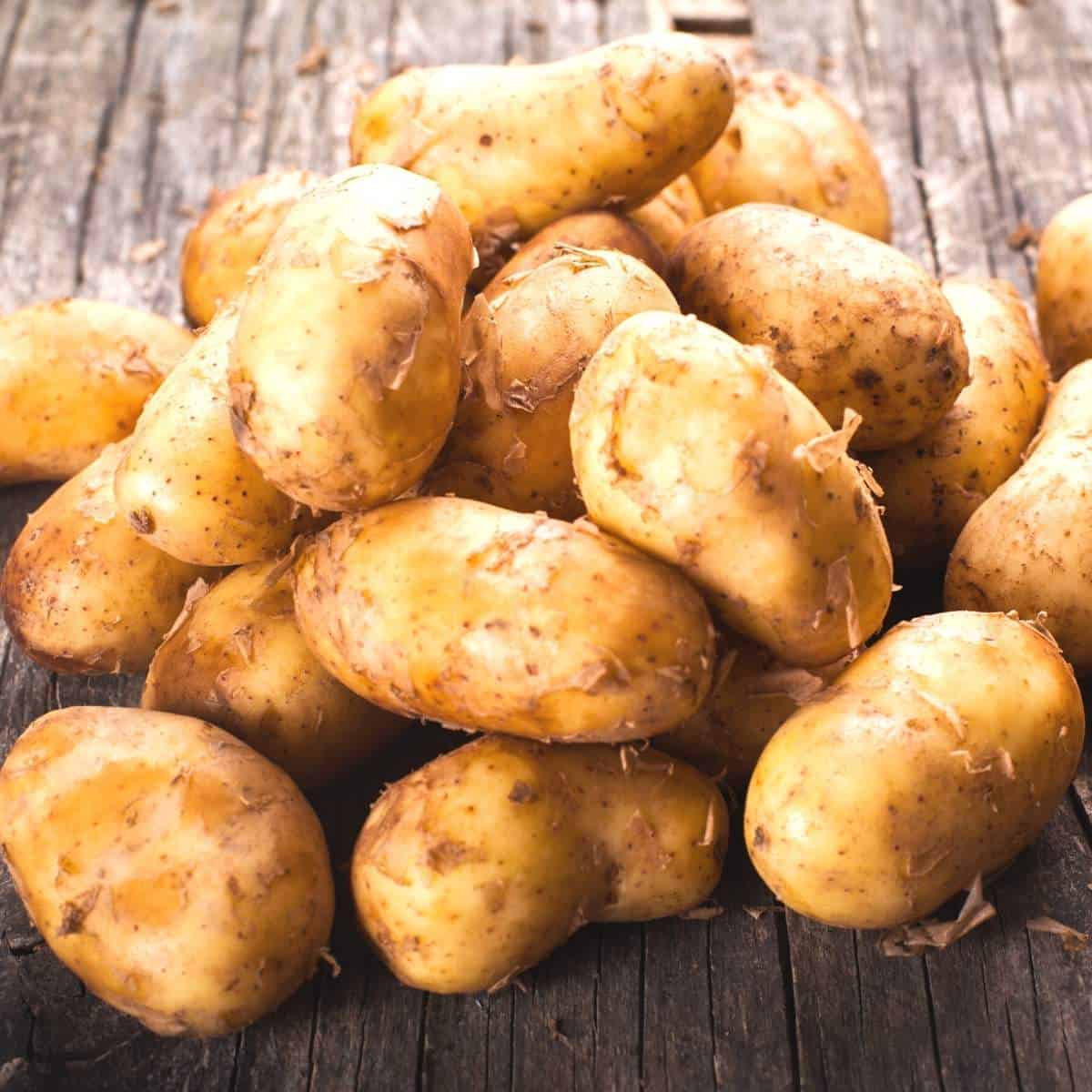 pile of potatoes