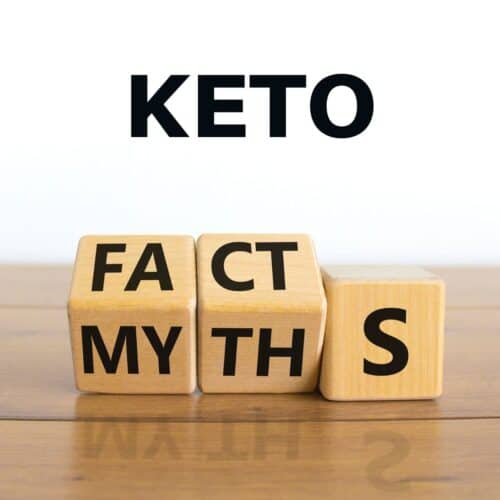 Keto Myths Post 500x500 - Recipes Under 10 Total Carbs