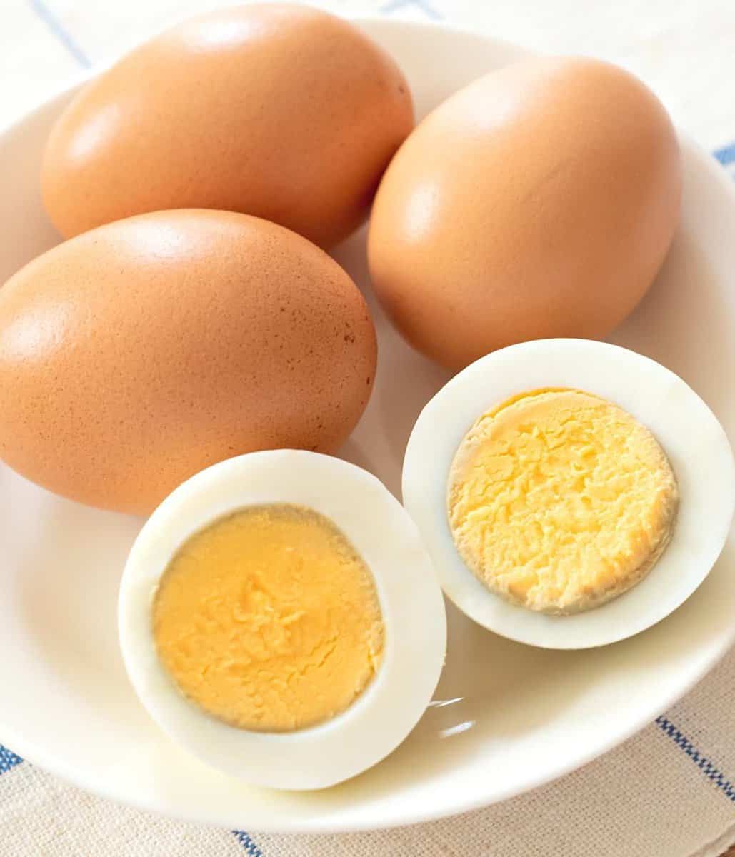 hard boiled eggs - 17 Lazy Keto Breakfast Ideas + Recipes