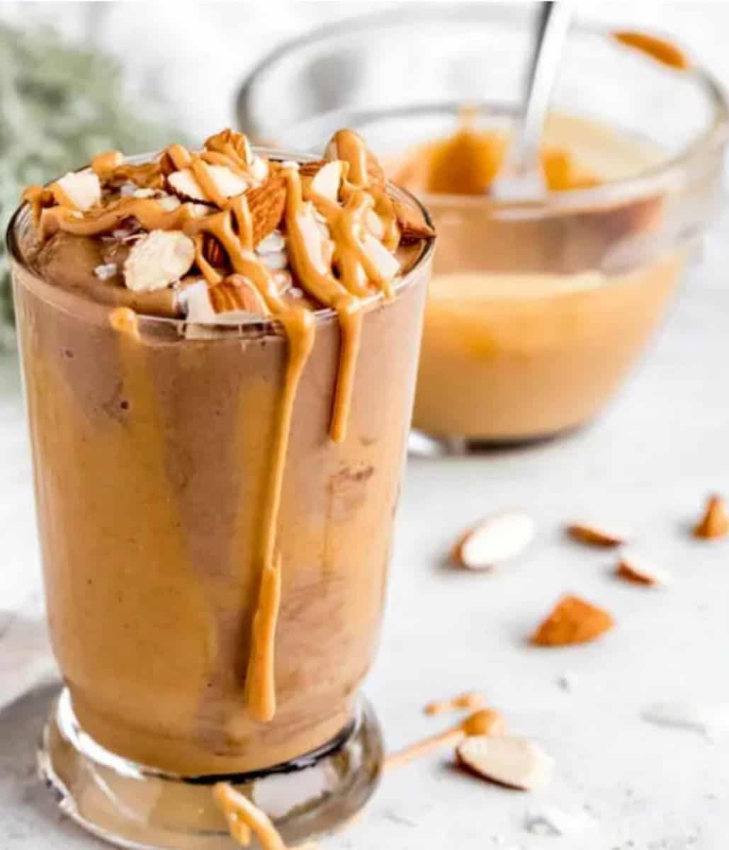 pb choc smoothie - 17 Lazy Keto Breakfast Ideas + Recipes