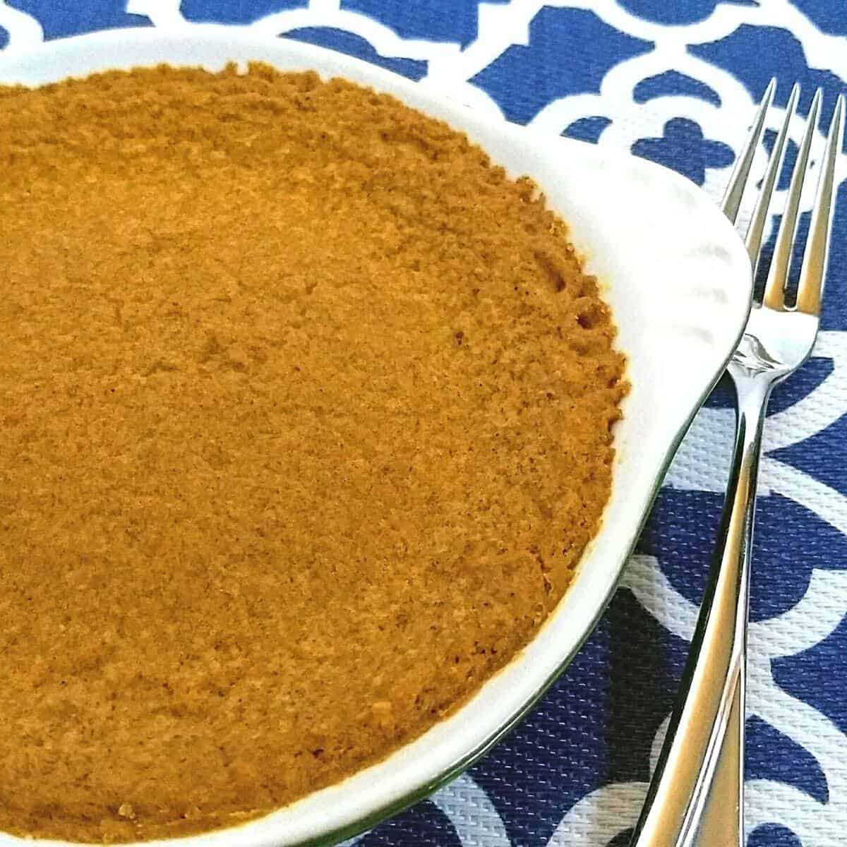 small pumpkin pie - How to Stay Keto on Thanksgiving