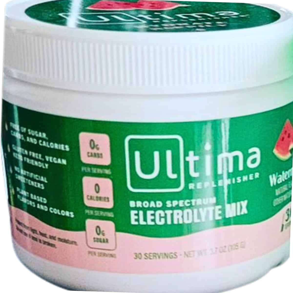 Container of Ultima Replenisher Watermelon flavor