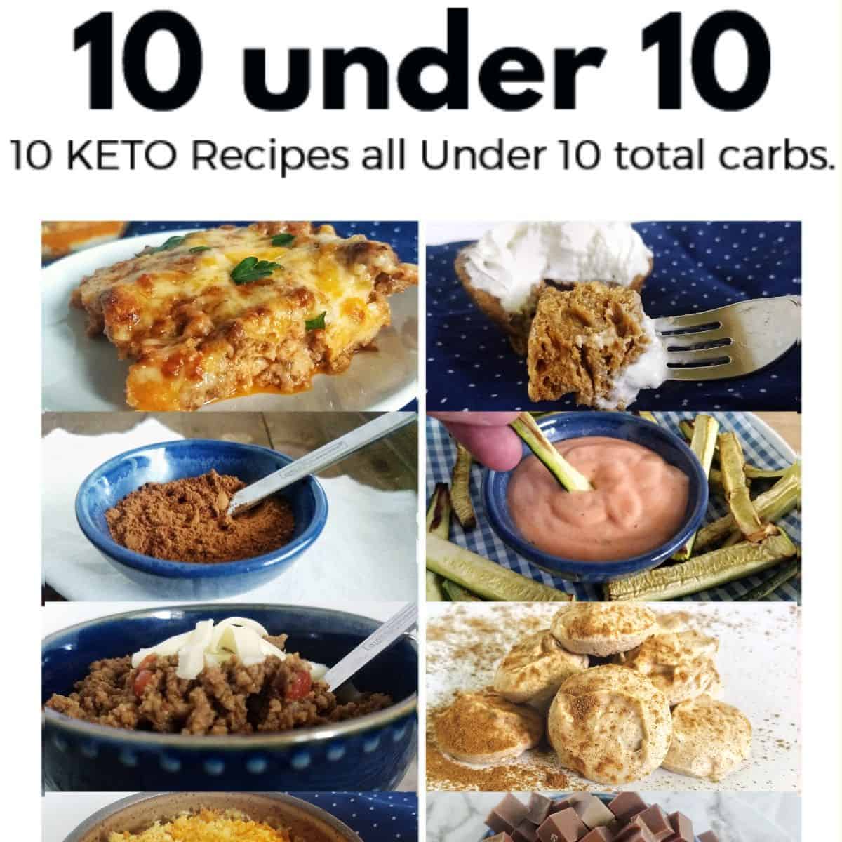 Keto Recipe Collection: 10 Easy Low-Carb Recipes Under 10g Carbs Each