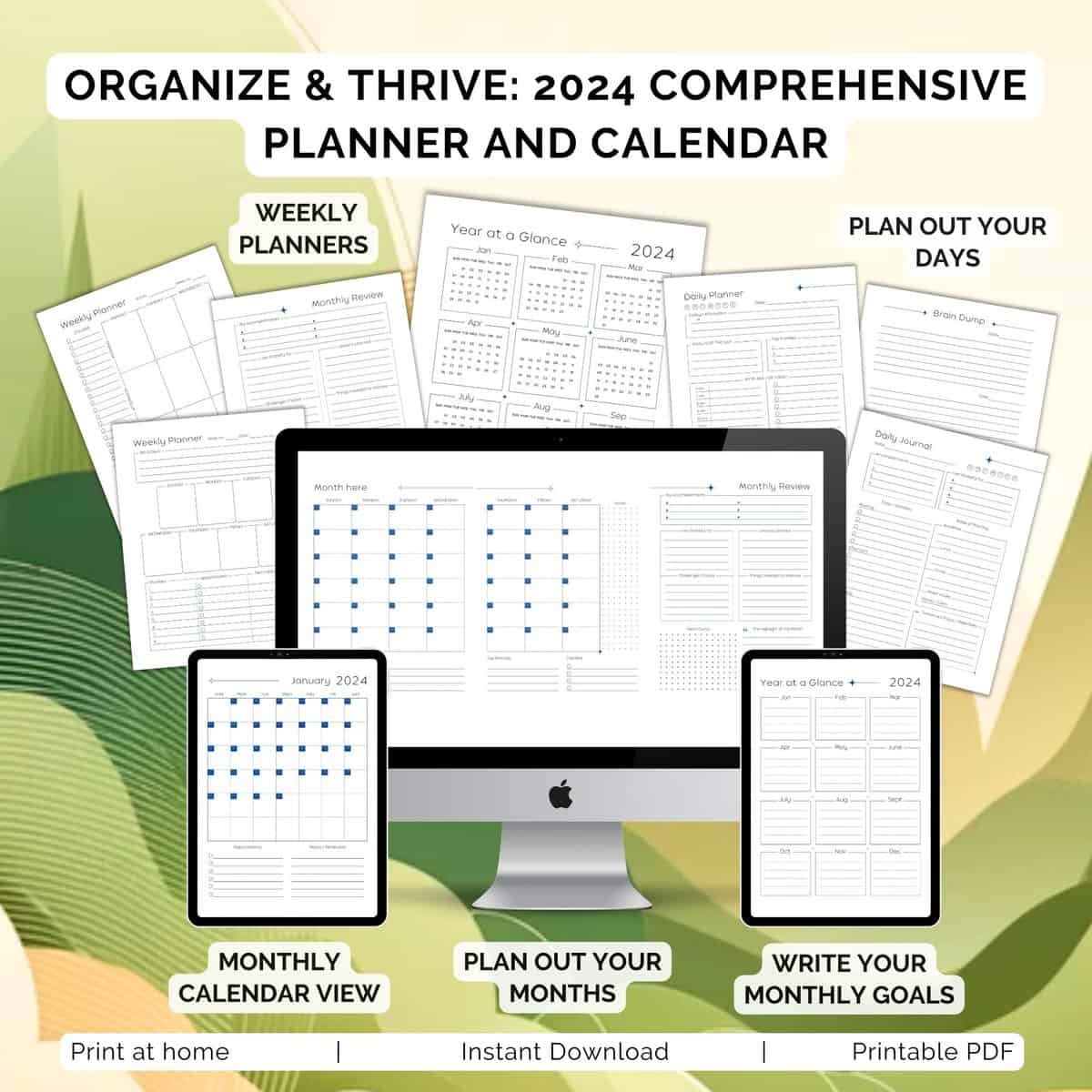 Copy of FINAL IDB Hero Image - 2024 Essential Calendar: Planner & Calendar System